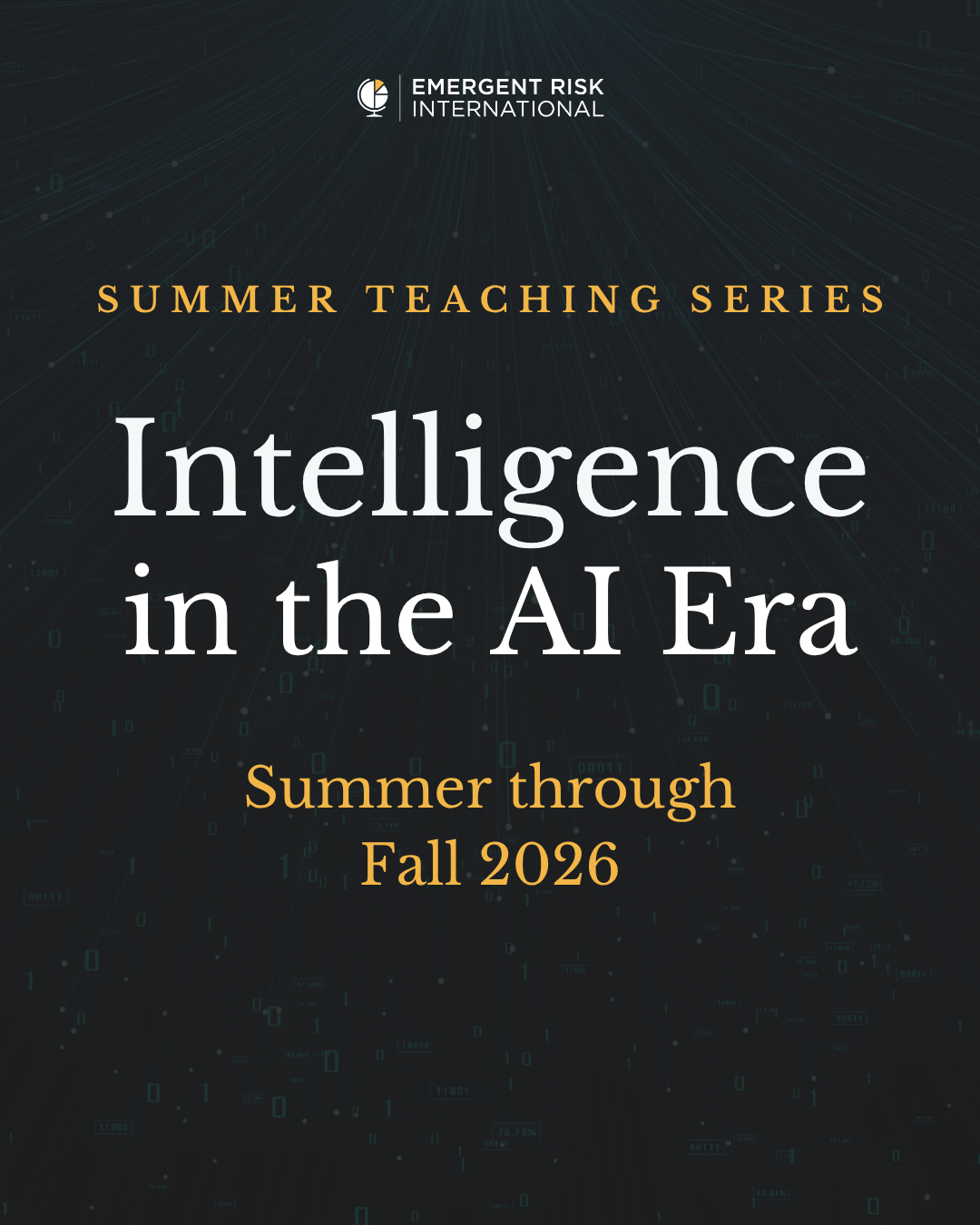 Intelligence in the AI Era: Summer Teaching Series Schedule