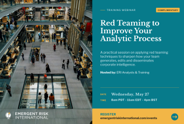 Red Teaming To Improve Your Analytic Process