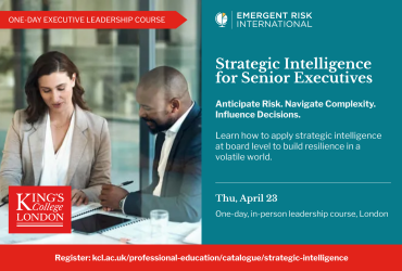 Strategic Intelligence for Senior Executives